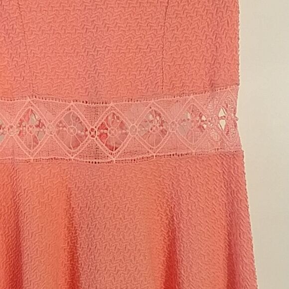 Love Fire Y2K Lace Waist Dress – Size M – Sleeveless, Zipper Back, Defined Waist - Picture 3 of 5